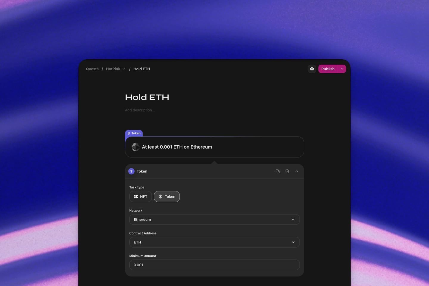 Token task