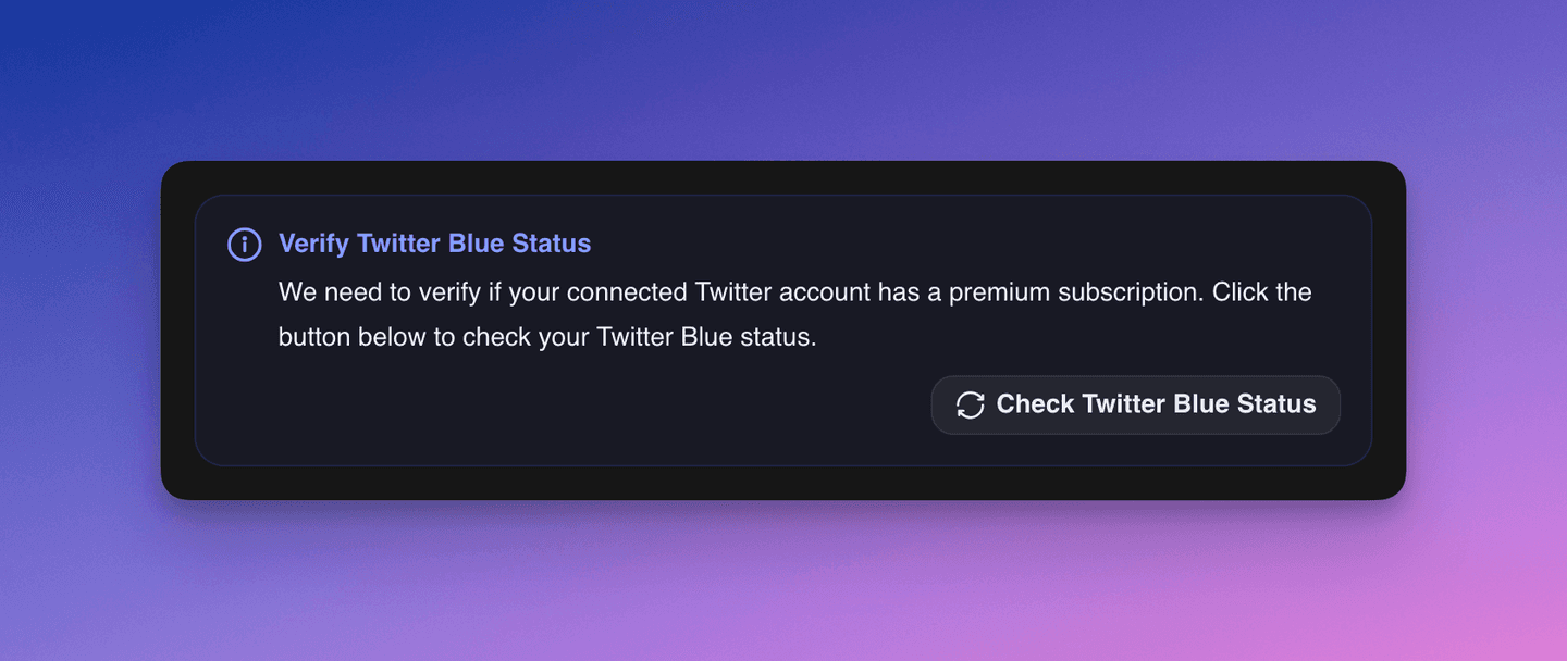 Twitter Blue Check